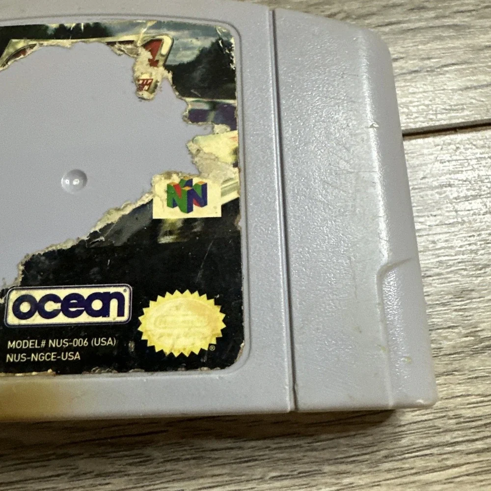 GT 64: Championship Edition (Nintendo‎ 64 N64) Authentic, Worn Label